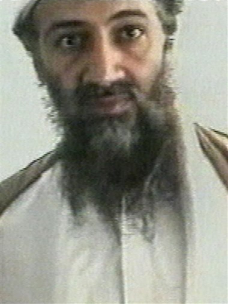 This image of Osama bin Laden was taken from video released by Qatar's Al-Jazeera televison broadcast in 2001. Despite having no Internet access in his hideout, Osama bin Laden was a prolific email writer who built a painstaking system that kept him one step ahead of the U.S. government's best eavesdroppers.
